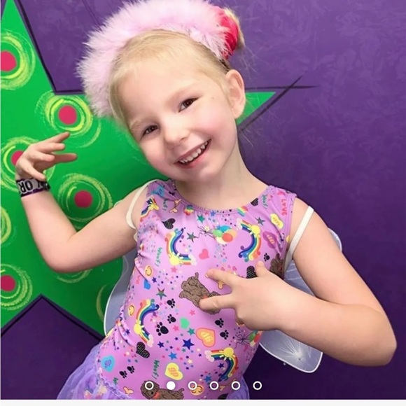 Biketard for gymnastics by Girl Power Sports - Picture 3 of 6